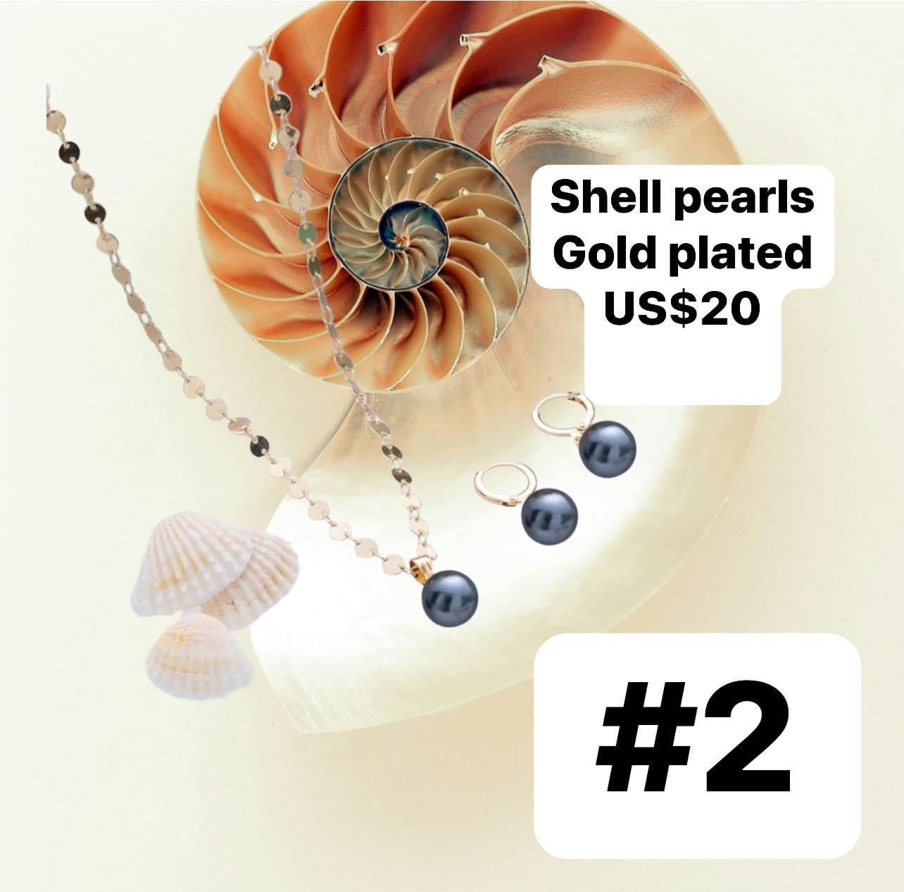 Barrel Shell pearl sets