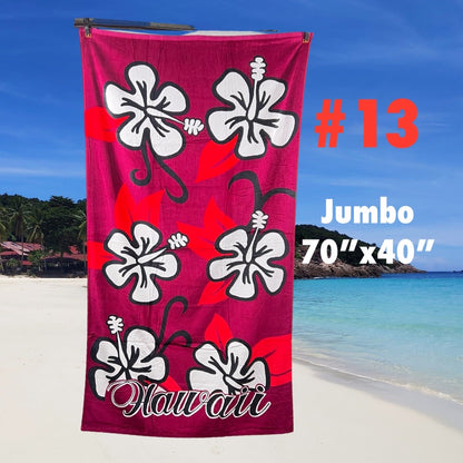 Hawaiian Print Towels