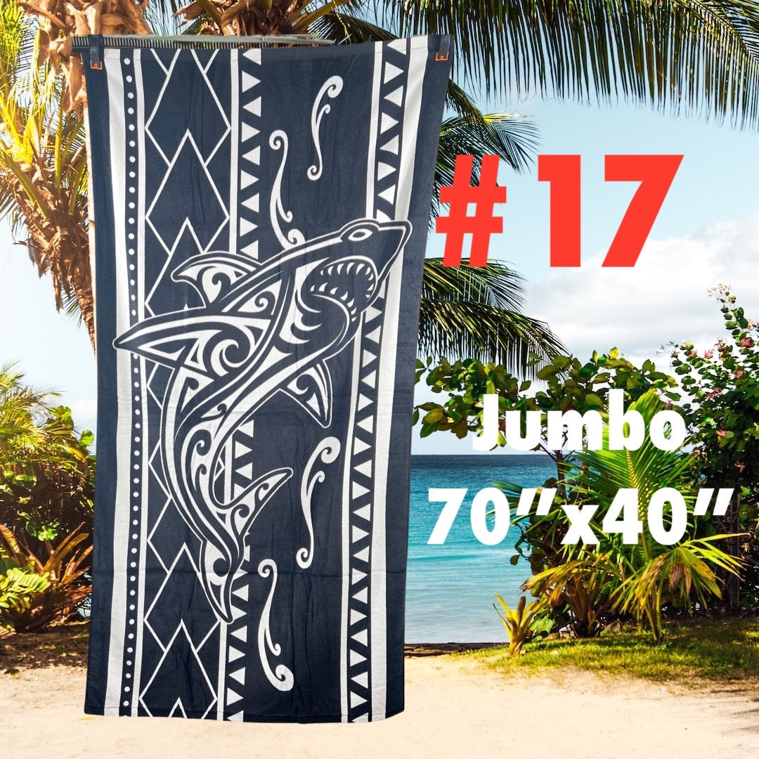 Hawaiian Print Towels