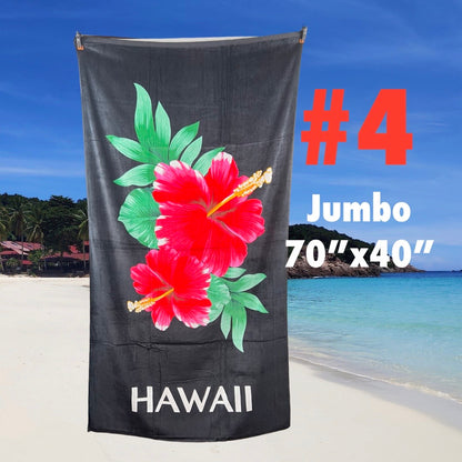 Hawaiian Print Towels