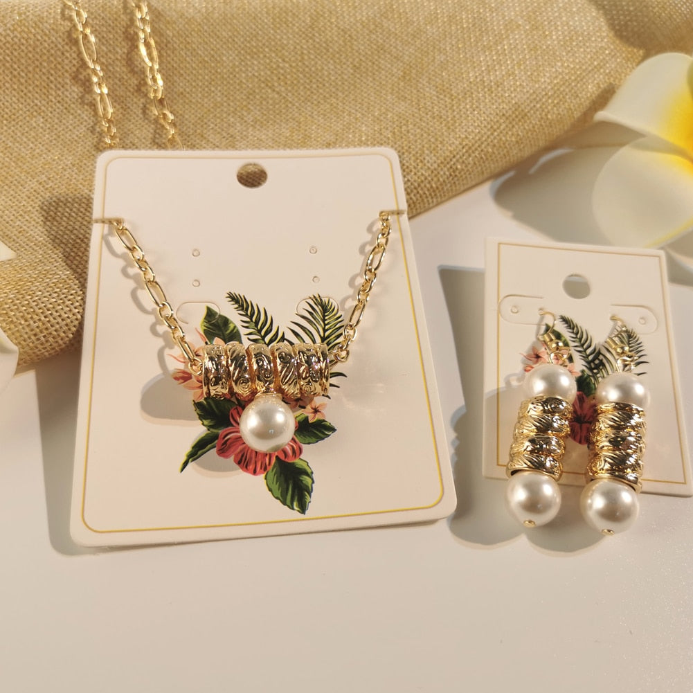 Hawaiian Polynesian Jewelry Sets