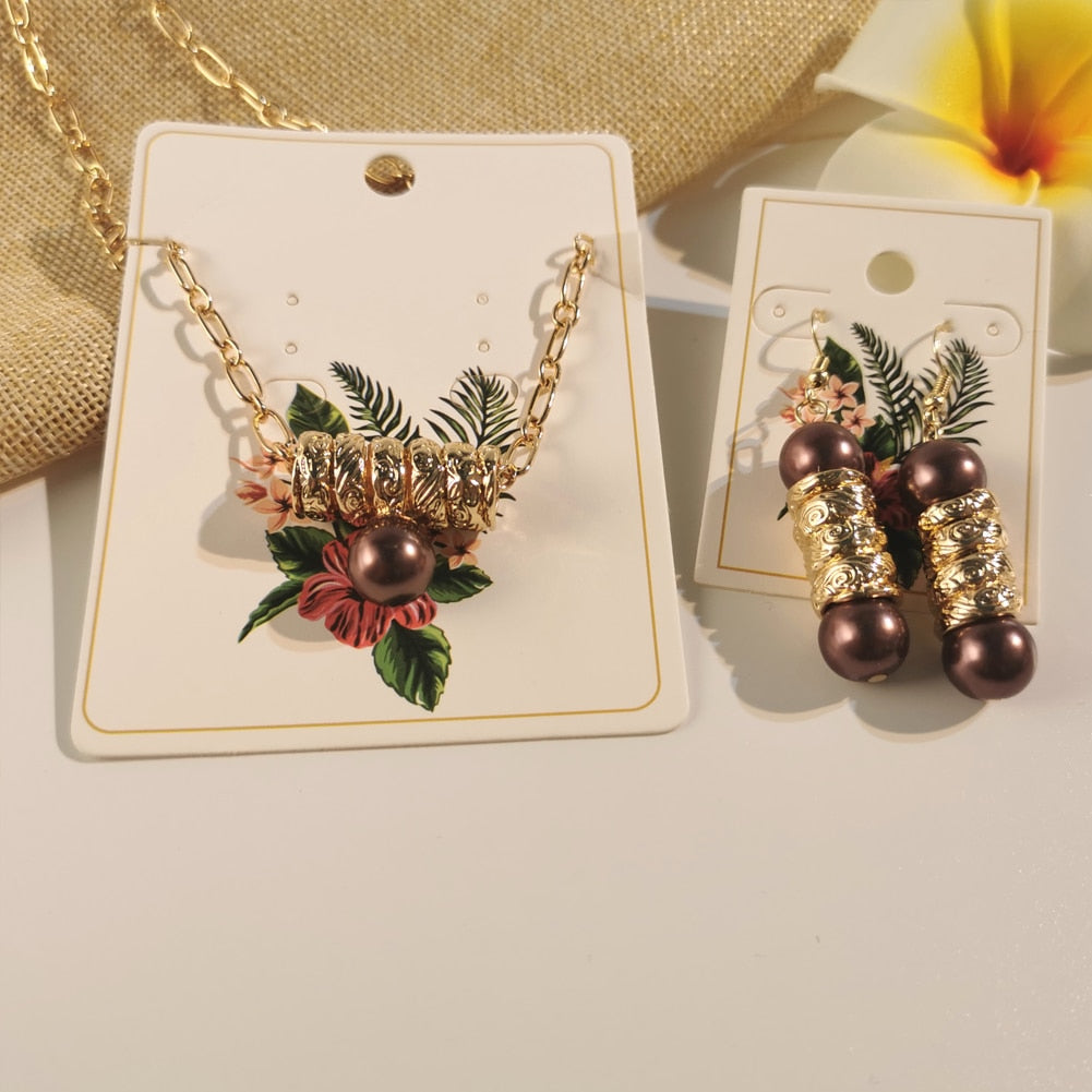 Hawaiian Polynesian Jewelry Sets