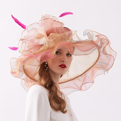 Organza Kentucky Derby Church Hats