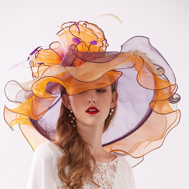 Organza Kentucky Derby Church Hats