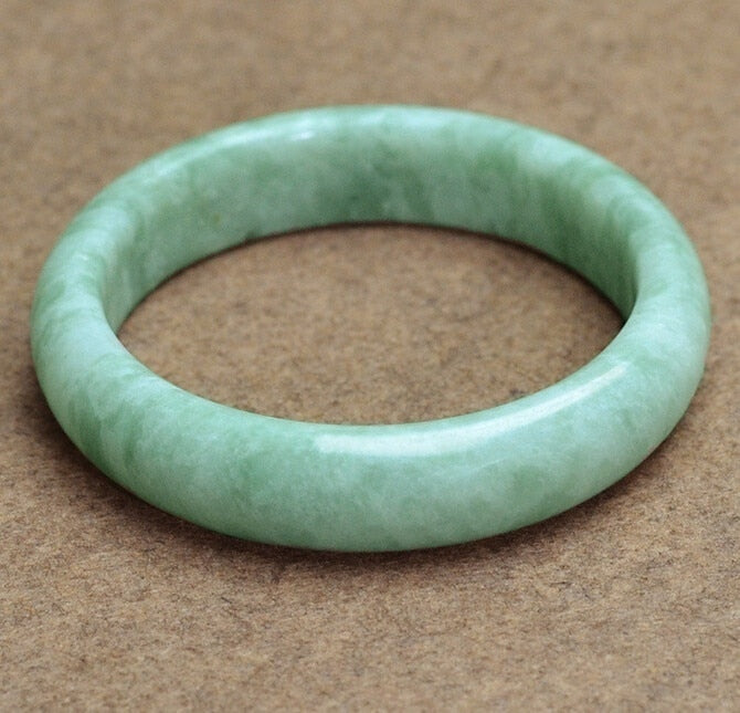 Genuine Natural Green Jade Bangle