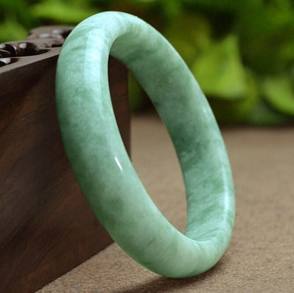 Genuine Natural Green Jade Bangle