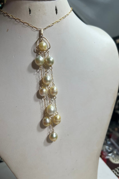 Golden south seas pearls