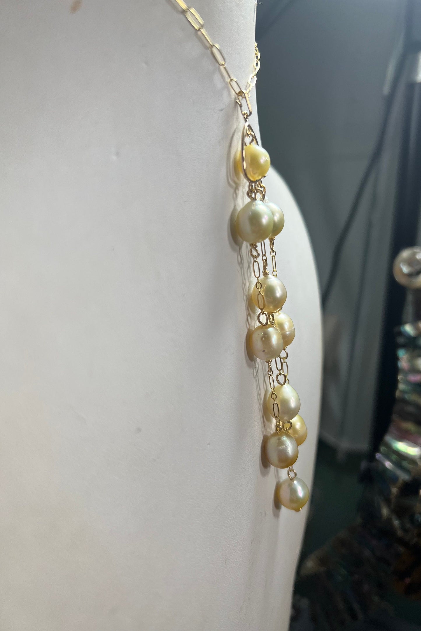 Golden south seas pearls