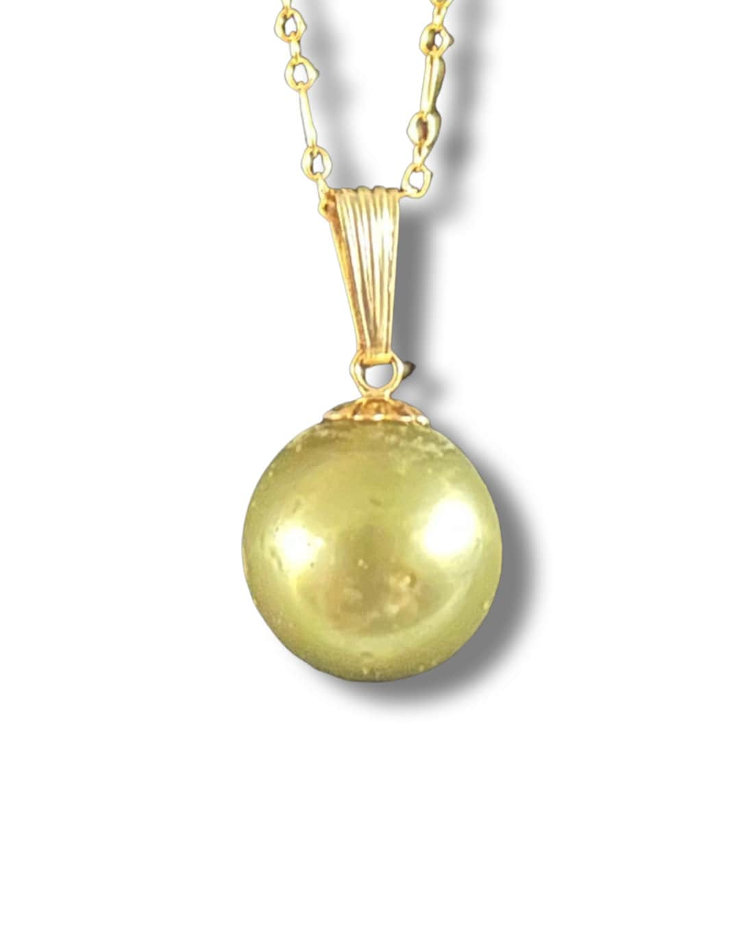 Tahitian Pistachio Pearl Pendant