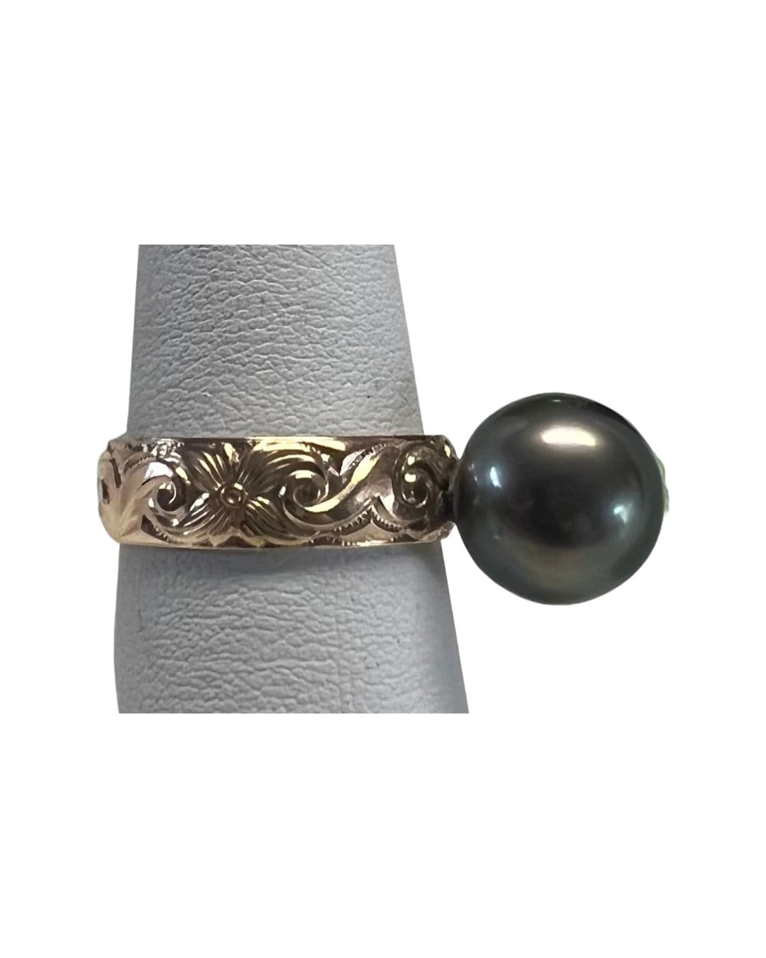 Tahitian pearl ring