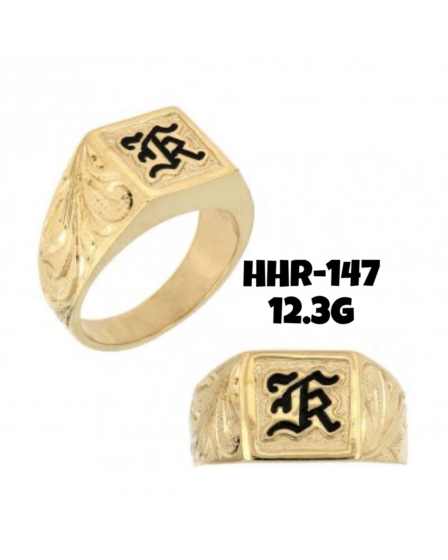 HHR (14K)HAWAIIAN RING #2 (HHR-124, HHR-125, HHR-135, HHR-147, HHR-162)