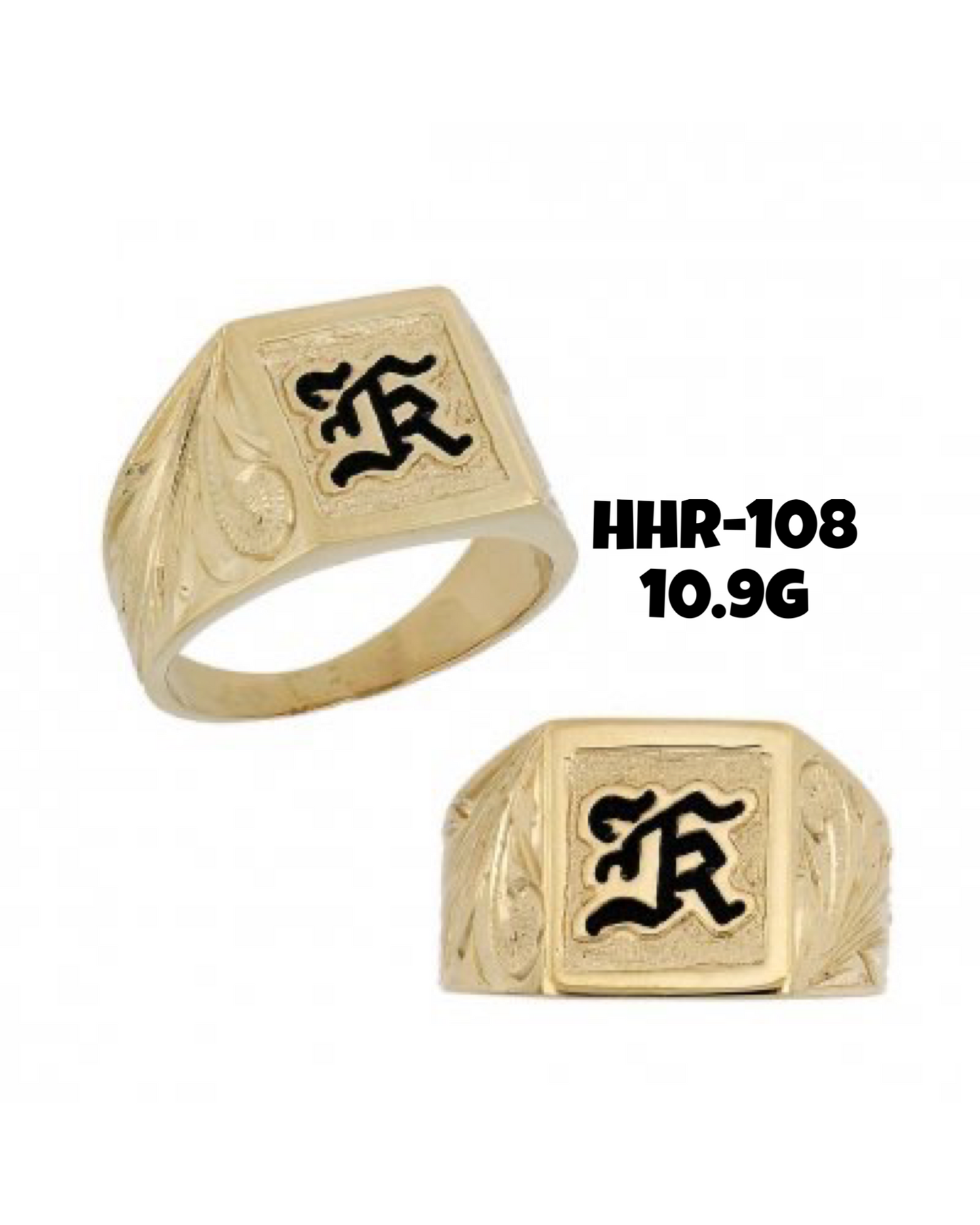 HHR (14K)HAWAIIAN RING #1 (HHR-107, HHR-108, HHR-117, HHR-122, HHR-123)