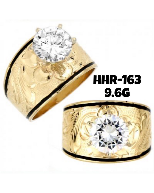 HHR (14K) HAWAIIAN RING #3    (HHR-163, HHR-167, HHR-169, HHR-177, HHR-178)