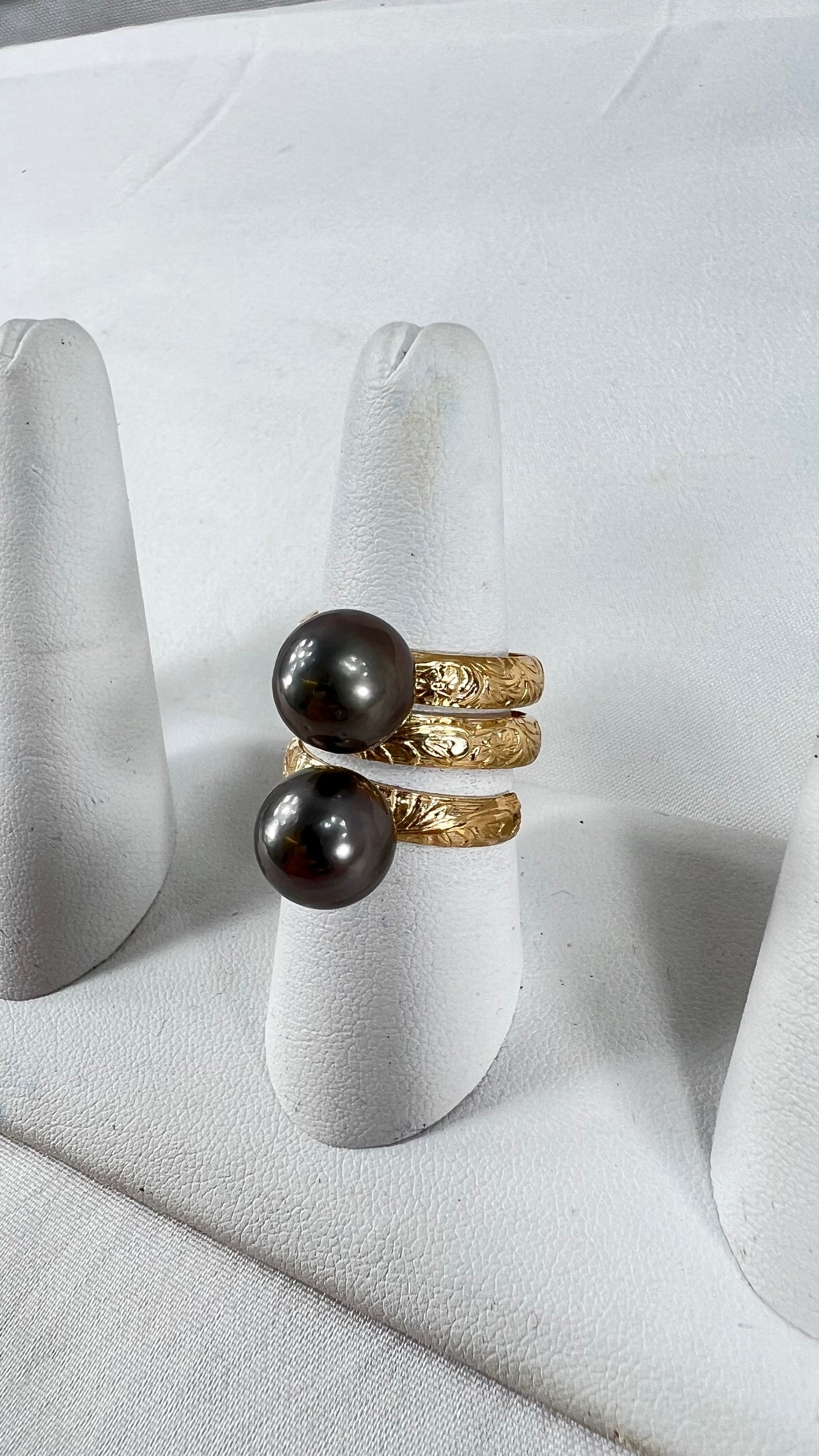 11mm Tahitian pearl ring