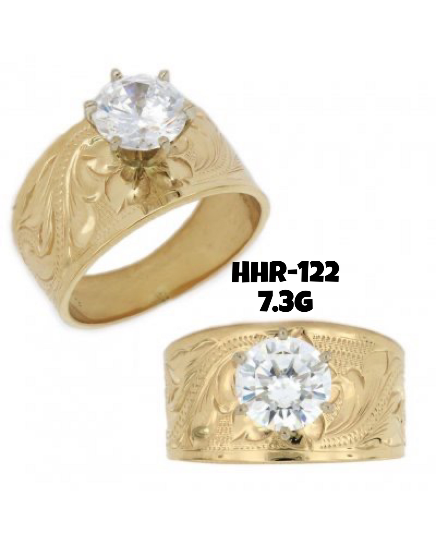 HHR (14K)HAWAIIAN RING #1 (HHR-107, HHR-108, HHR-117, HHR-122, HHR-123)