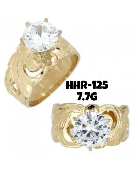 HHR (14K)HAWAIIAN RING #2 (HHR-124, HHR-125, HHR-135, HHR-147, HHR-162)